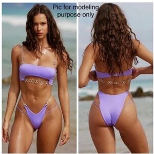 Monica Hansen Shine Like A Diamond Bikini Set